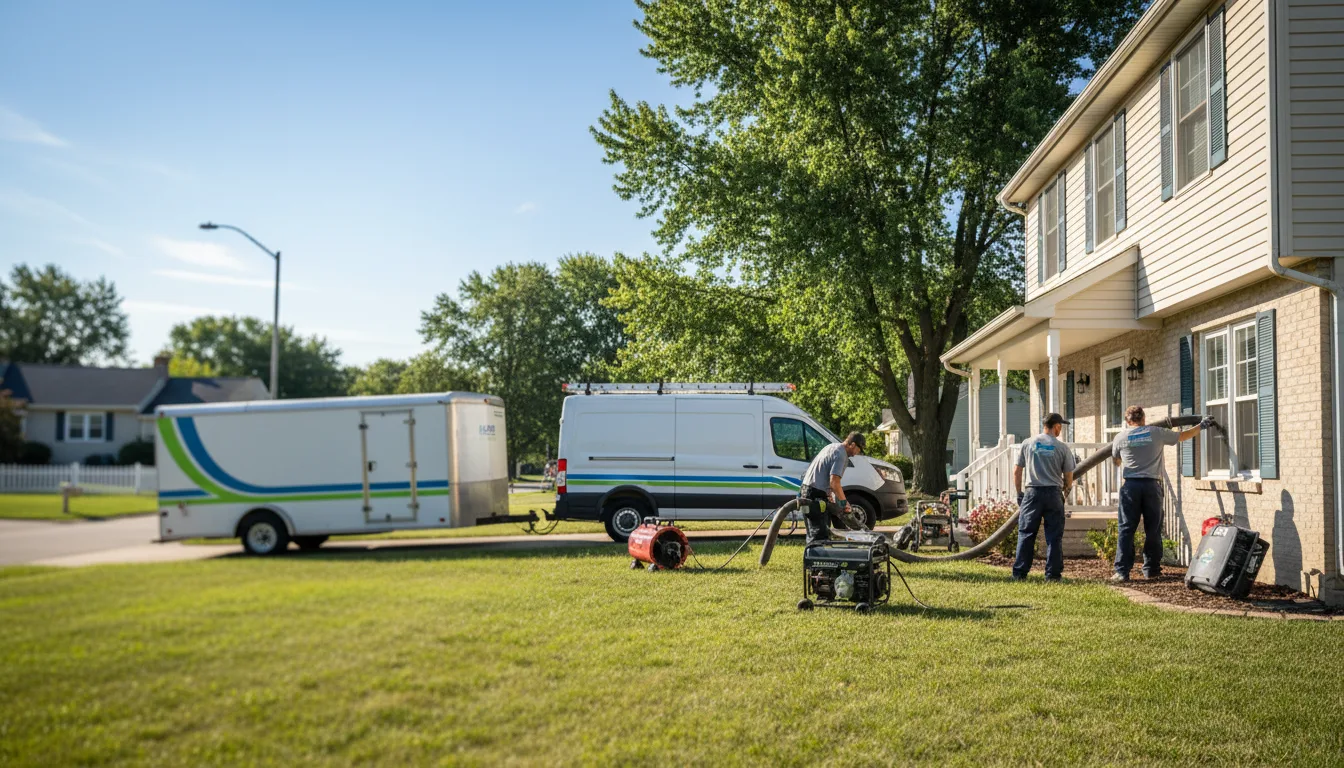 Flooded Basement Restoration And Cleanup With Repair in Linch, WY near me